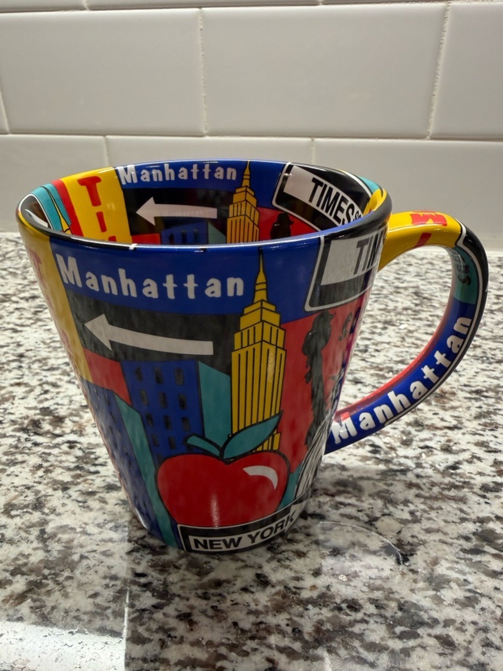 Jay Joshua New York City Souvenir Mug NYC Pop Art Landmarks